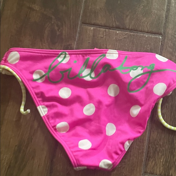 Billabong Pink Polka Dot Bikini - Picture 4 of 8